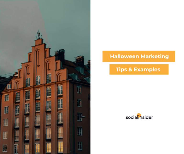 Ideas and examples of Halloween posts on social media