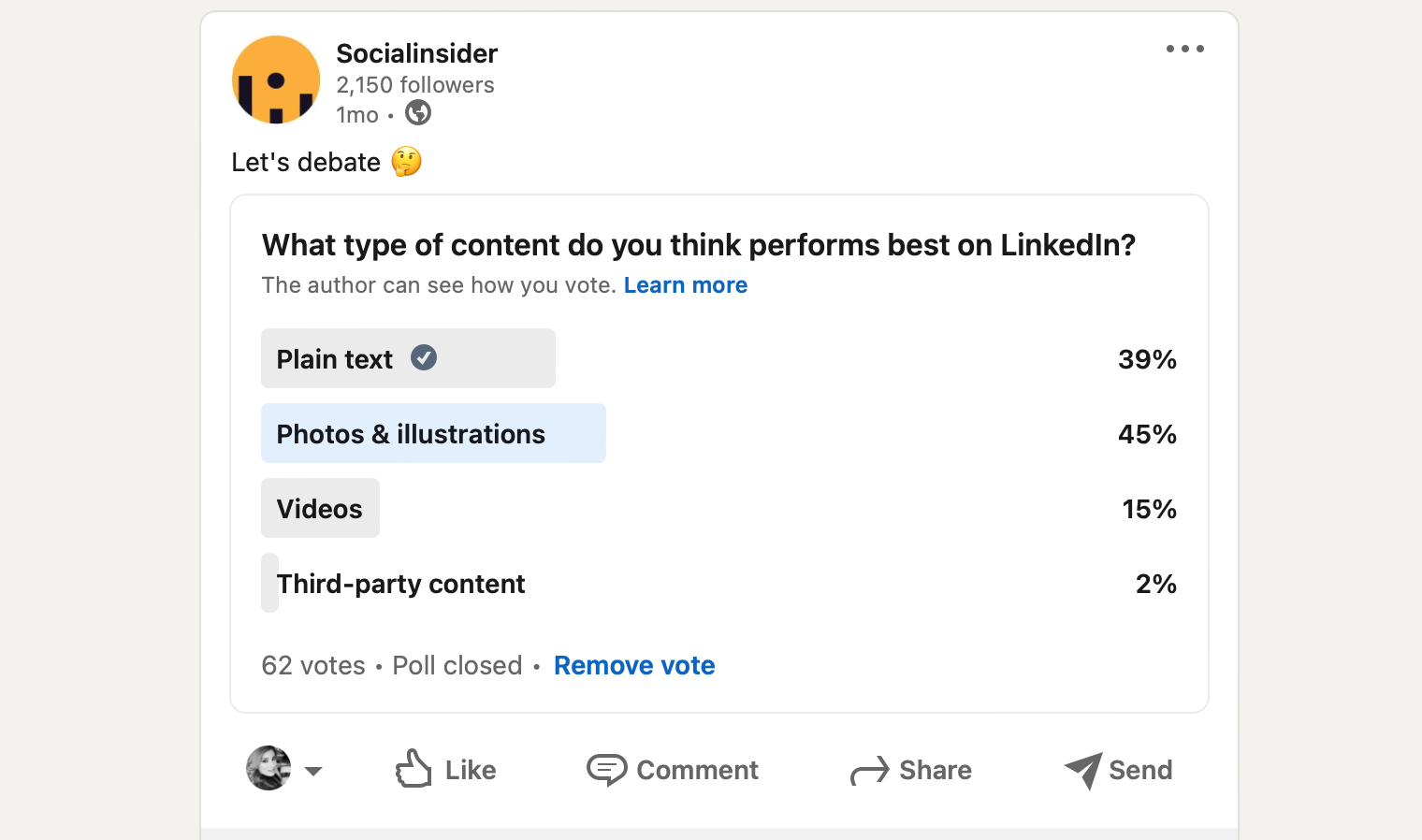 7 Ideen für Inhalte auf LinkedIn für kleine Unternehmen