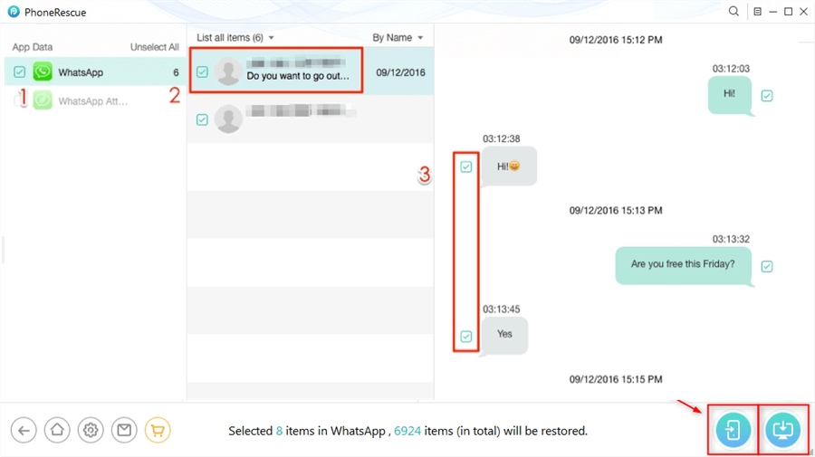 Jak Odzyskać Usunięte Wiadomości WhatsApp Bez Kopii Zapasowej Phonerescue ios recover whatsapp without backup