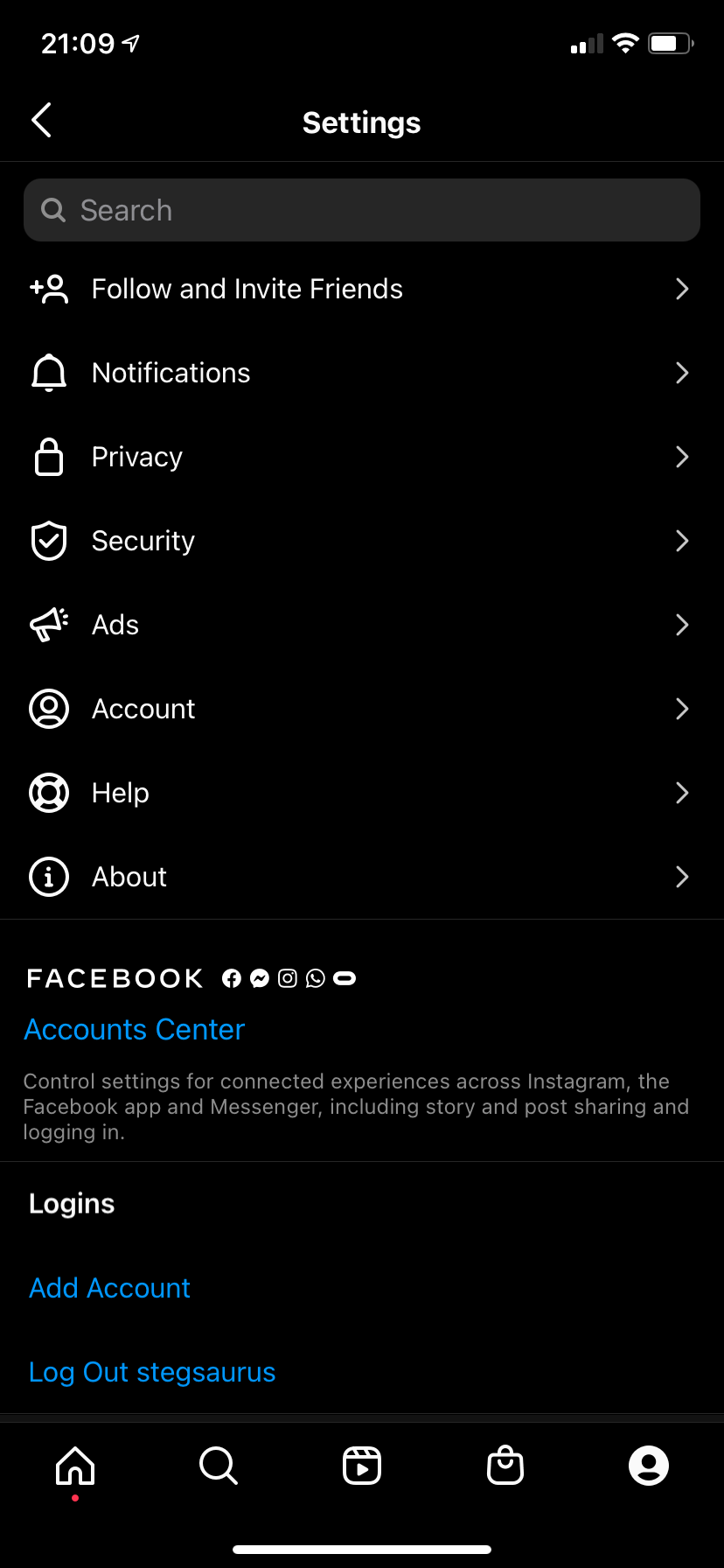 Dlaczego Instagram zmusza Cię do dodania daty urodzenia 01a instagram settings