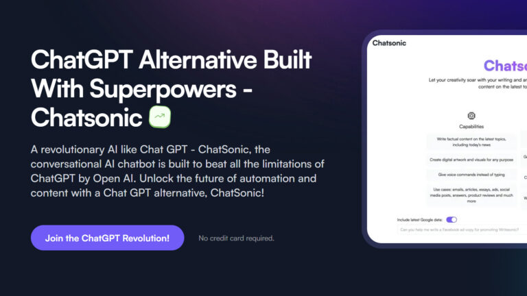 ChatSonic - how good is the alternative to ChatGPT?