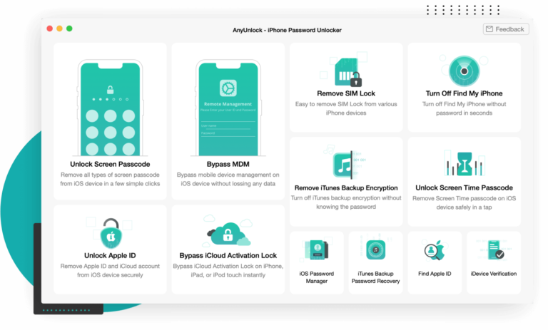 anyUnlock iPhone Password Unlocker [OFICIAL].