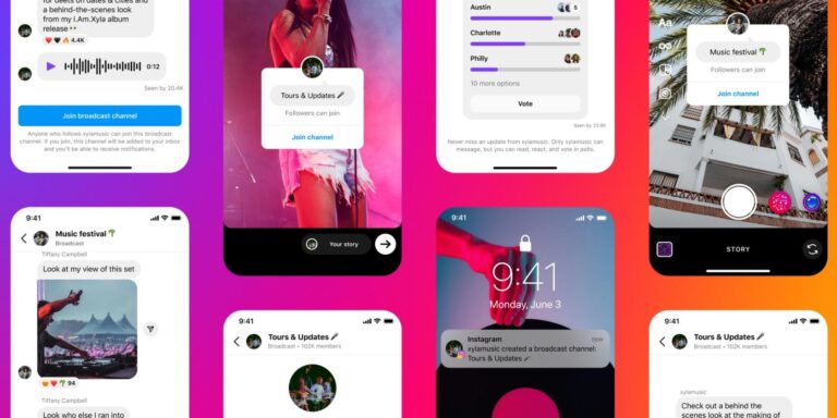 Instagram introduces broadcast channels