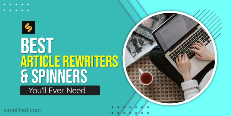 Top 5 editors and article writers you'll need