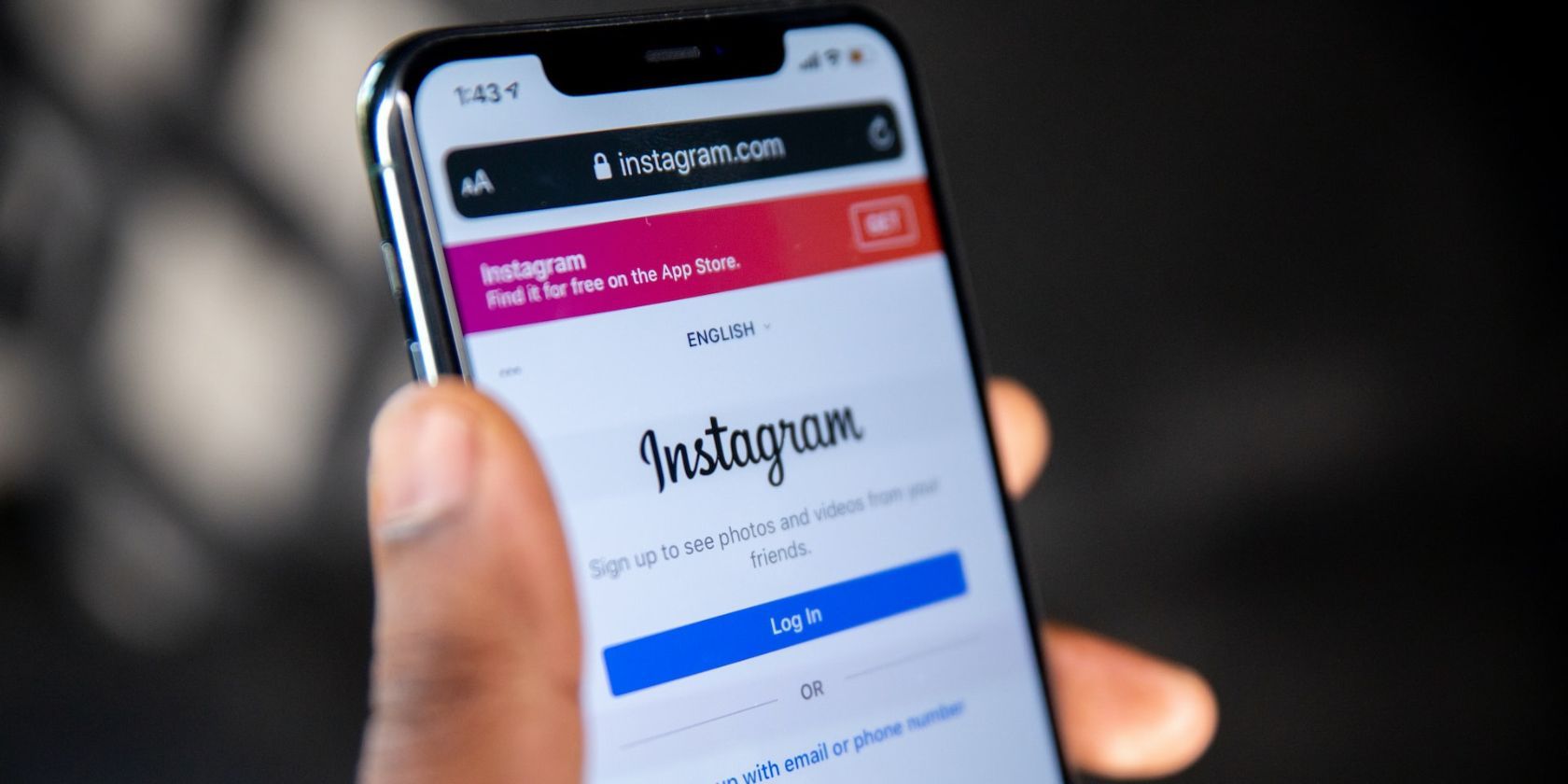 Czy powinieneś opuścić Instagram i przenieść się do Flickr?  Zalety i wady Instagram login page