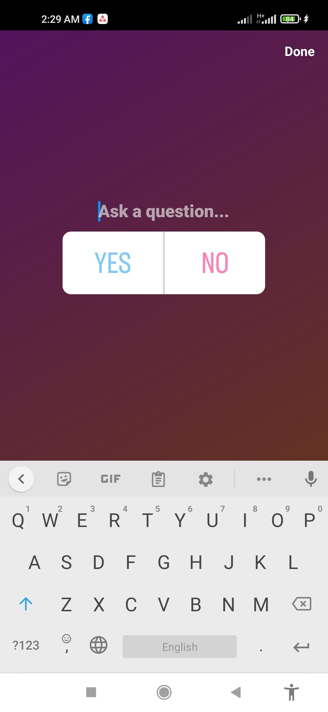 Jak utworzyć i przeprowadzić ankietę na Instagramie 6 instagram poll type a question