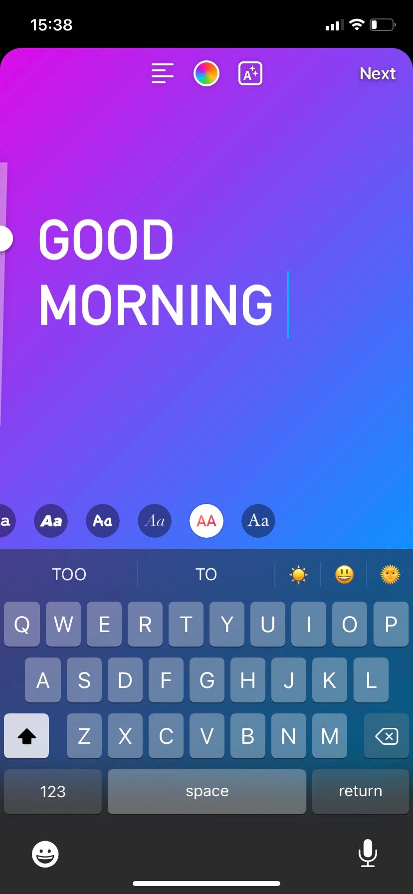 Jak zmienić czcionki na Instagramie Instagram text story font