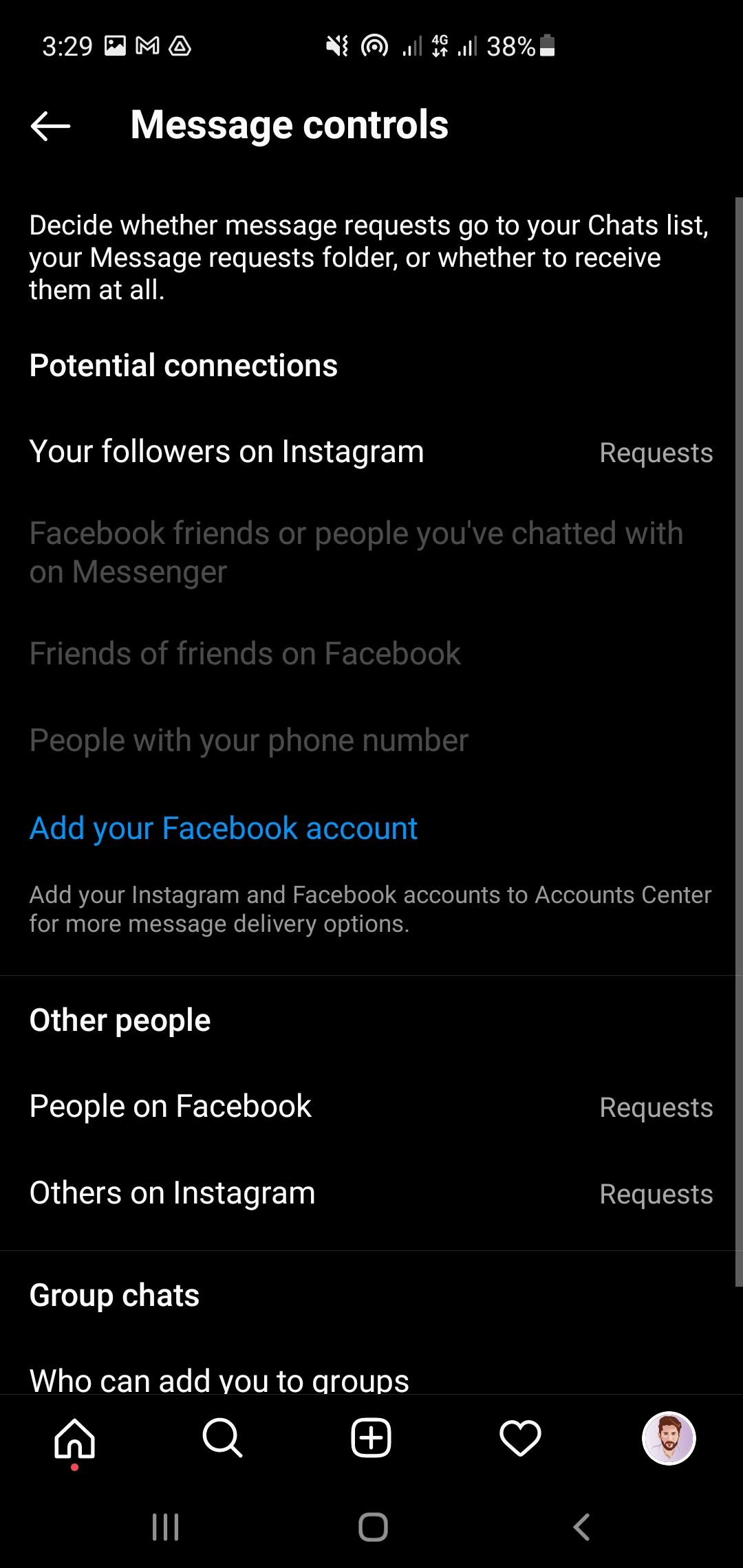 Message filter on instagram 1 Otrzymujesz wiadomości spamowe na Instagramie? Jak je wykryć i zatrzymać Message filter on instagram 1