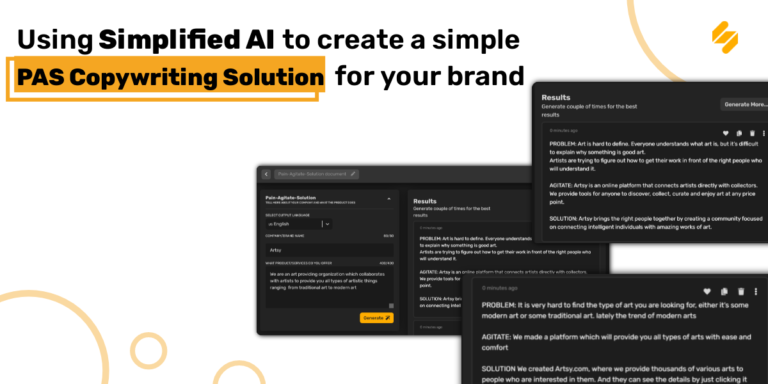 Using simplified artificial intelligence to create a simple PAS texting solution for your brand