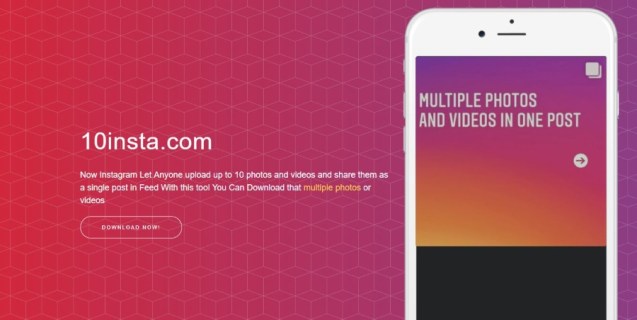 How to post or download multiple photos at once on Instagram
