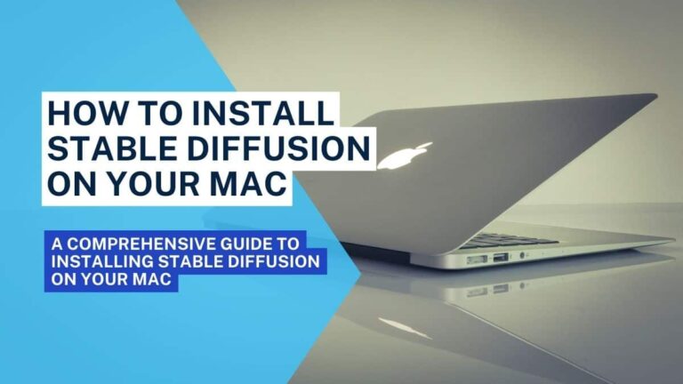 How to install stable diffusion on Mac