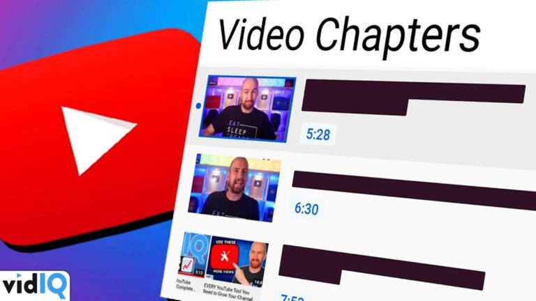 Por qué deberías utilizar los capítulos de vídeo de YouTube