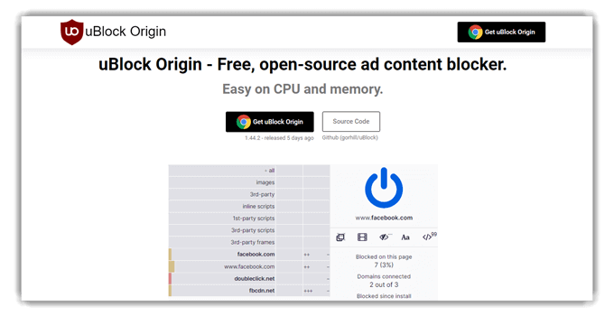 UBlock Origen