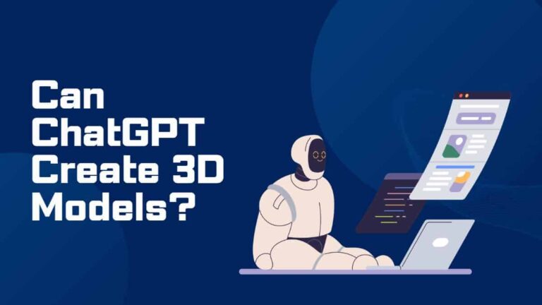 ¿Puede ChatGPT crear modelos en 3D?