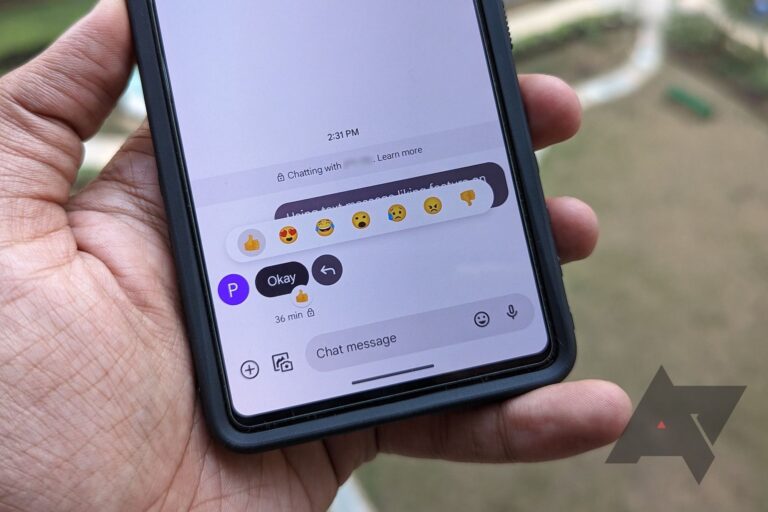 Cómo gustar un mensaje de texto en un teléfono Android