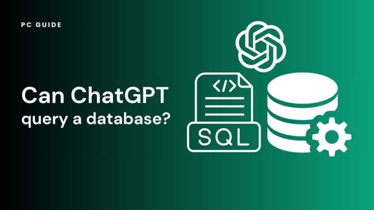 Can ChatGPT send queries to a database?