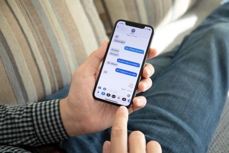 Cómo hacer una captura de pantalla de todo el iMessage