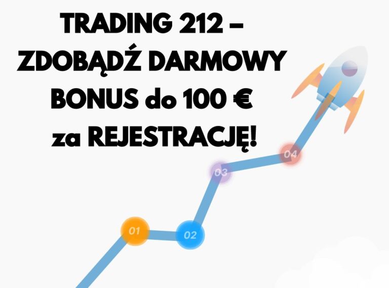 Trading212 – Zdobądź DARMOWY bonus do 100 € za rejestrację!