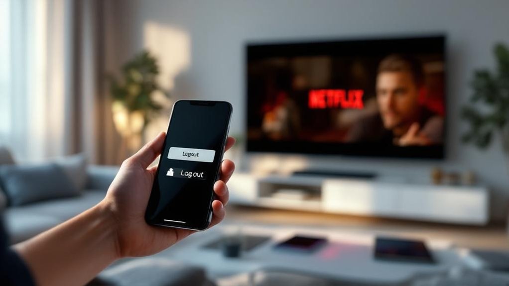 wyloguj urządzenia Netflix zdalnie